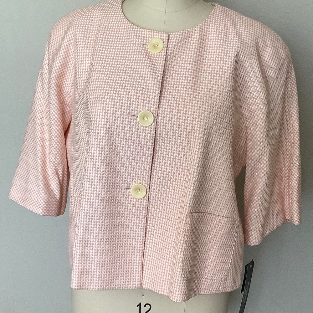 Pink suit jacket NWT